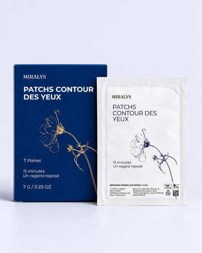 Patchs pour les yeux anti-fatigue à l'hydrogel