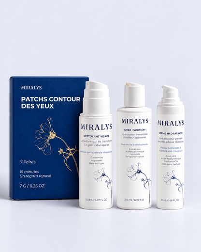 Le Trio + Patchs — Routine Complète Visage & Regard