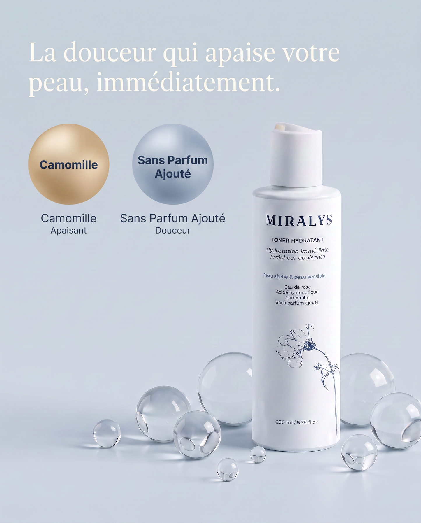 Toner Hydratant Miralys